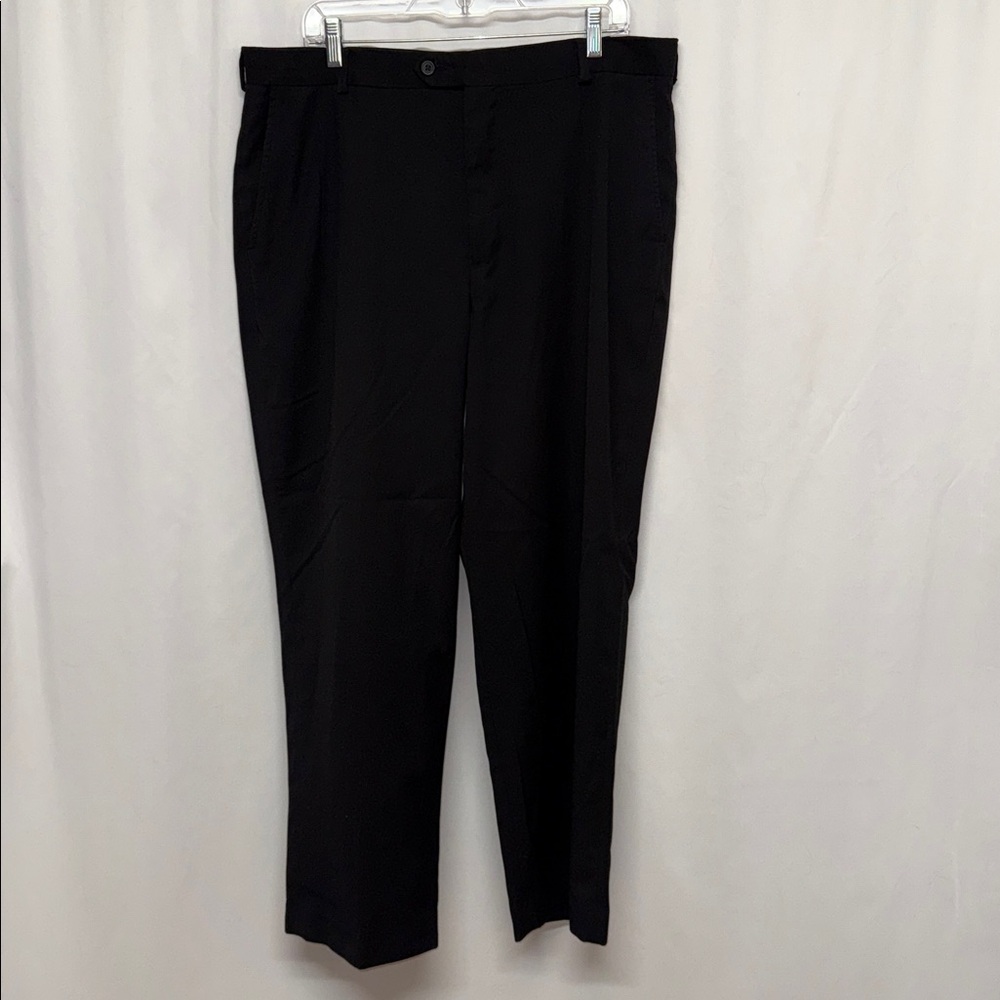 George Men’s 38x30 Black Dress Pants Career Office Business Casual